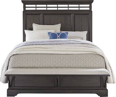 3 pc queen panel bed