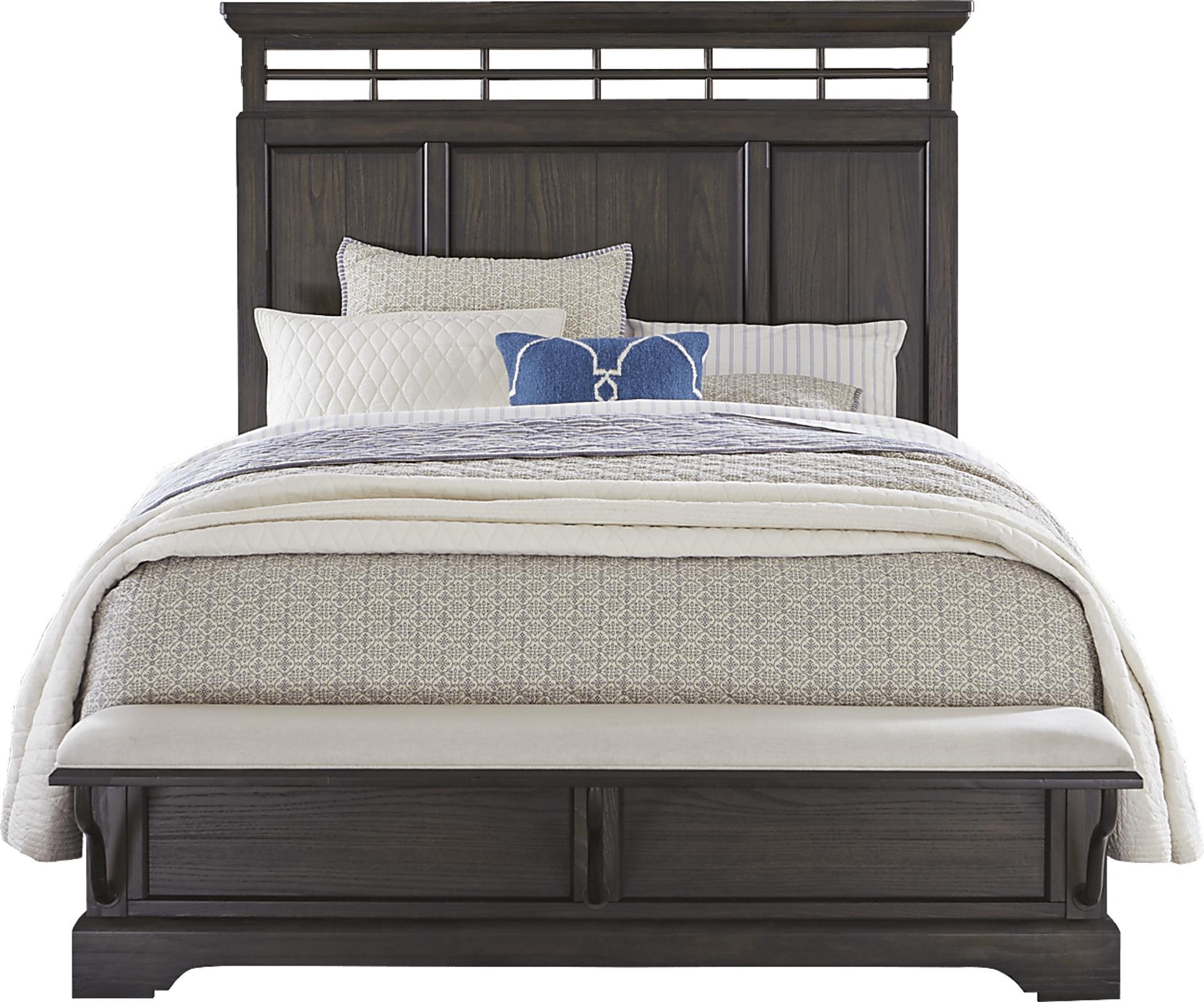 Montana Ridge Brown 3 Pc Queen Panel Bed