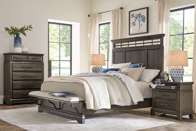Montana Ridge Brown 5 Pc King Bedroom - Thumbnail - Image 1