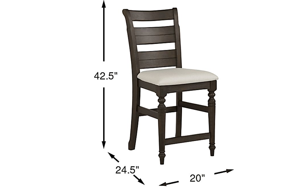 Montana Ridge Brown Counter Height Stool