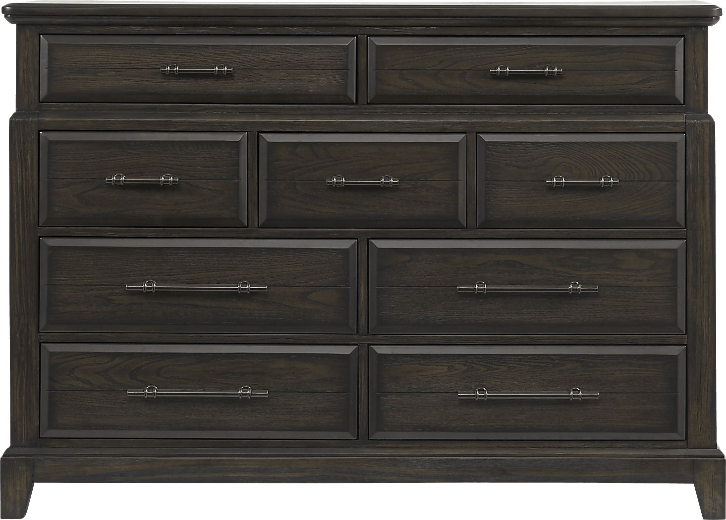 Montana Ridge Brown Dark Wood Dresser | Stylish Storage