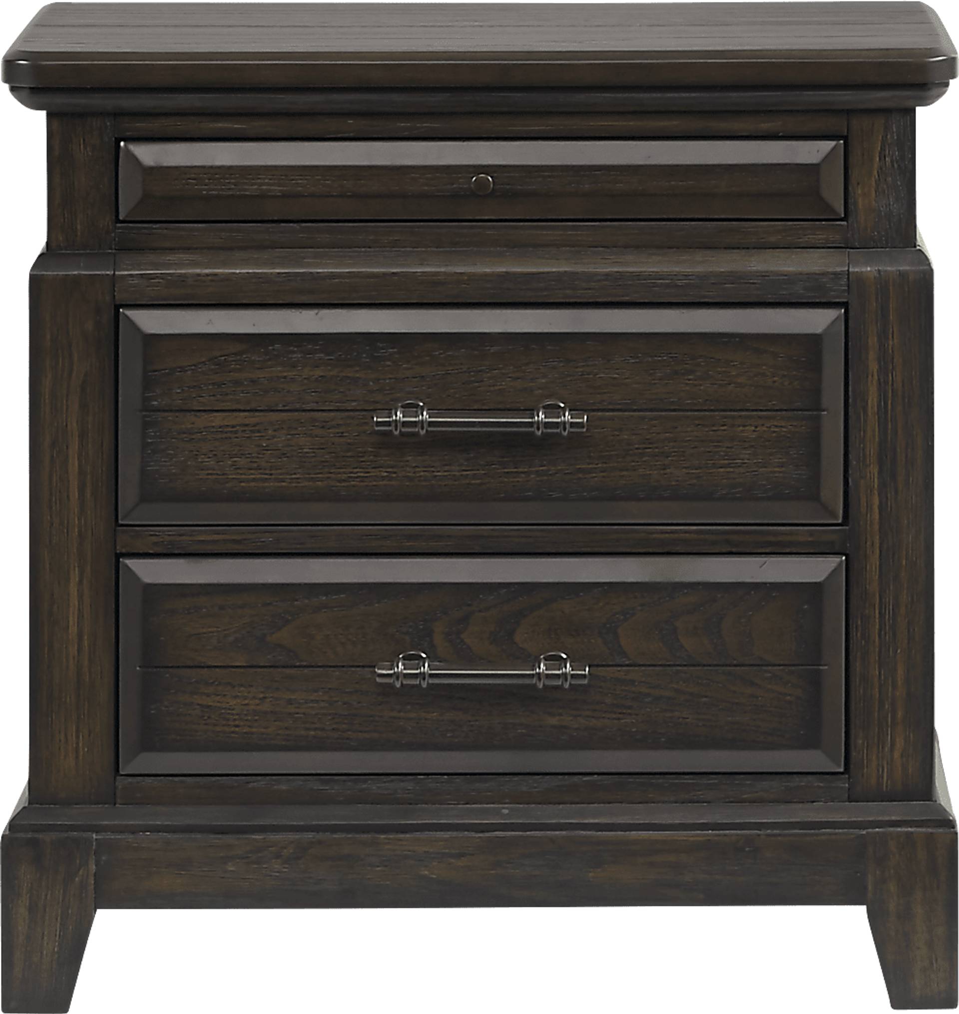 brown nightstand