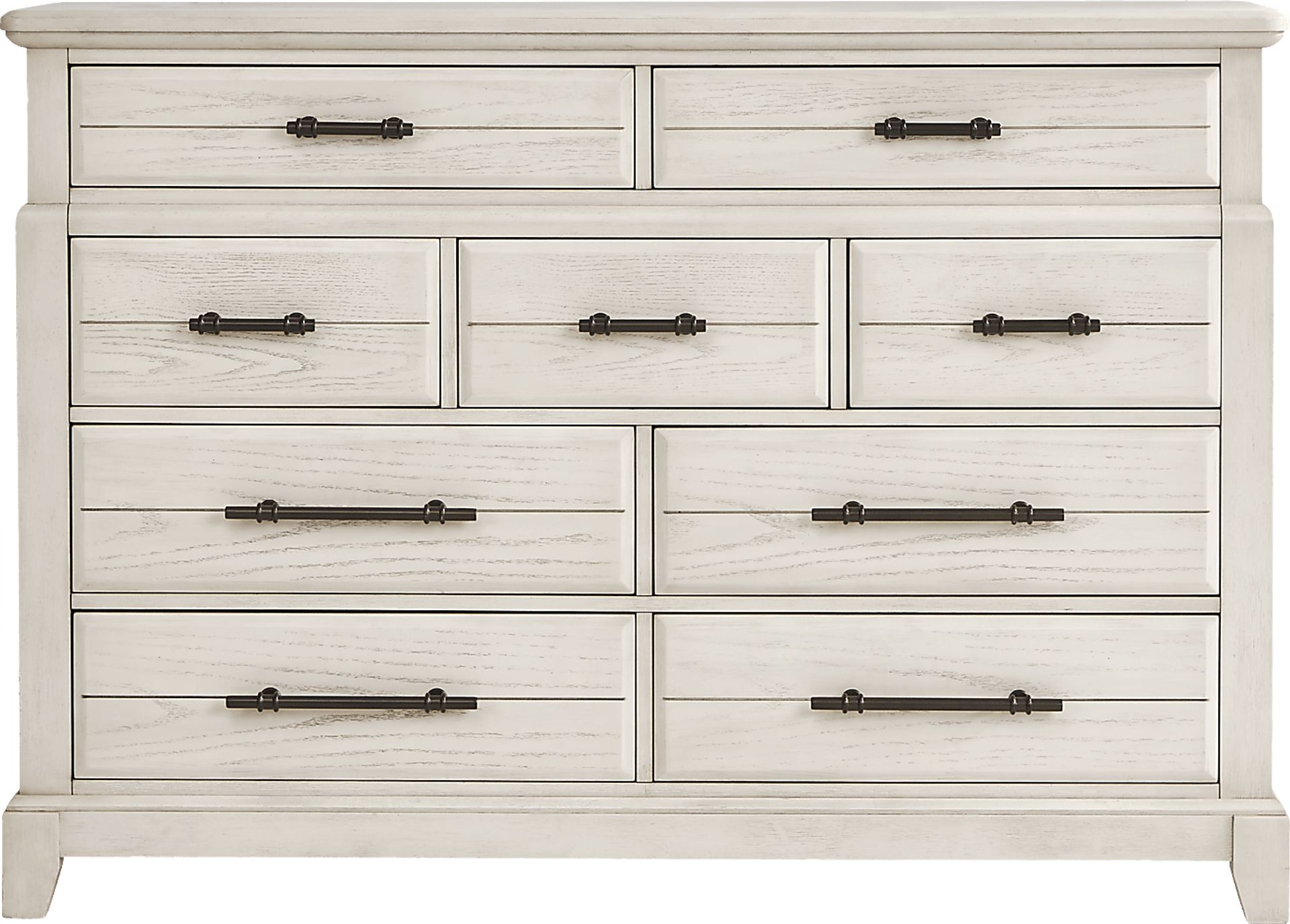 Montana Ridge White 5 Pc Queen Panel Bedroom - Image 5