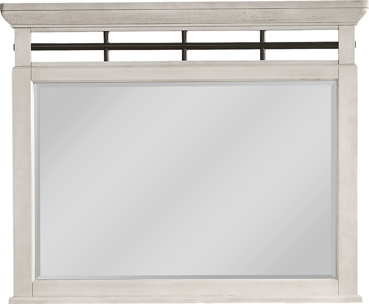 Montana Ridge White Mirror