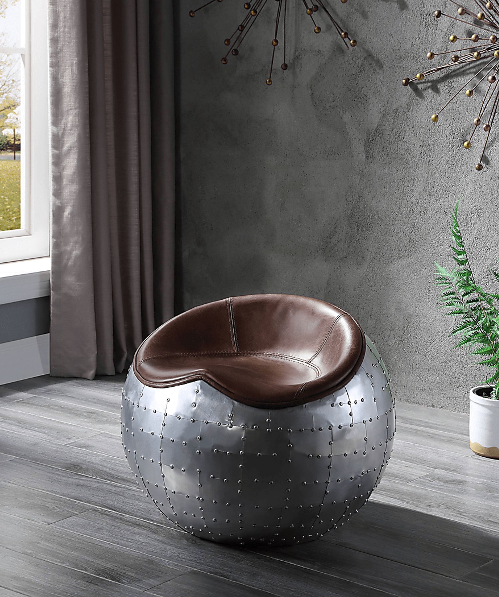 Montania Brown Accent Ottoman - Image 5