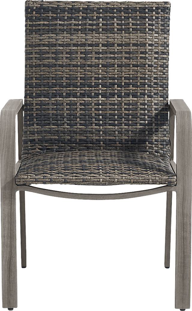 Montara Gray Outdoor Arm Chair - Thumbnail - Image 3