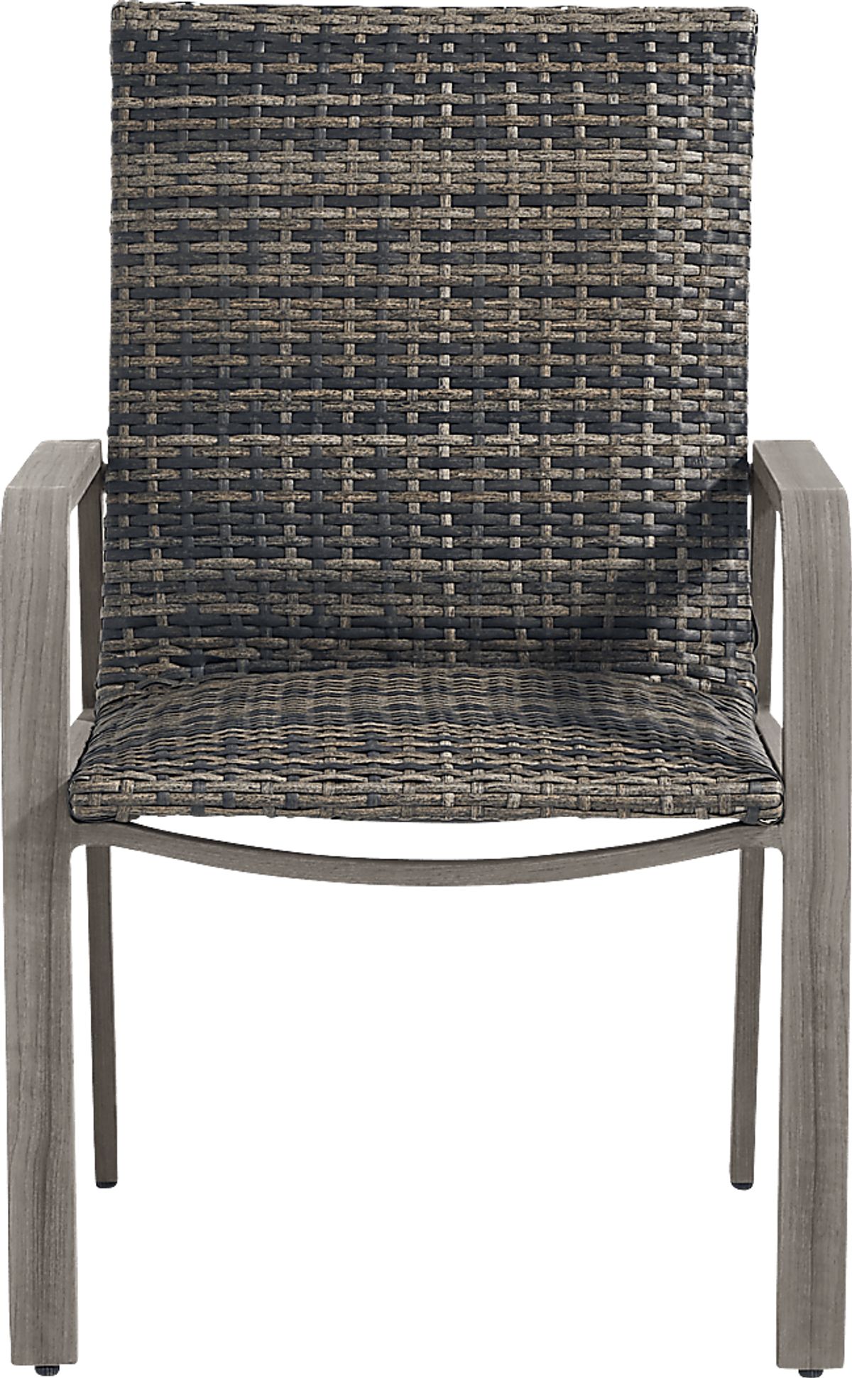 Montara 5 Pc Gray Aluminum Outdoor Dining Set With Dining Table, Side Chair Rooms to Go