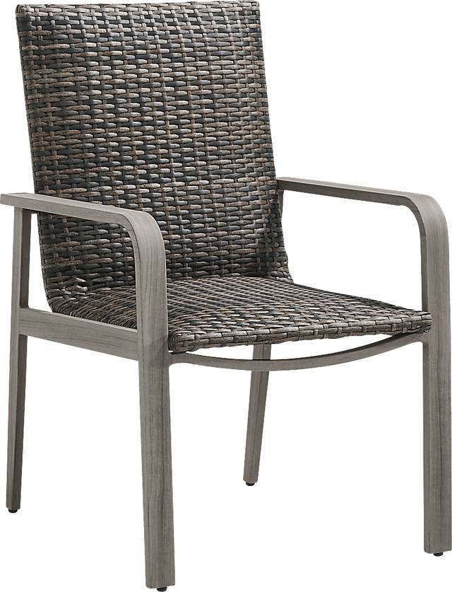 Montara Gray Outdoor Arm Chair - Thumbnail - Image 1