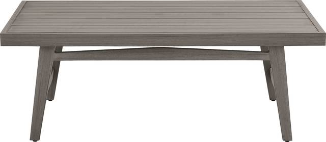 Montara Gray Outdoor Cocktail Table - Thumbnail - Image 1