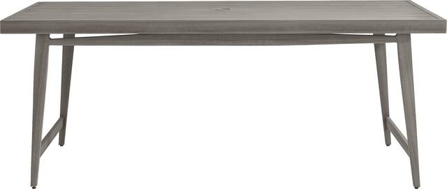 Montara Gray Outdoor Dining Table - Thumbnail - Image 1