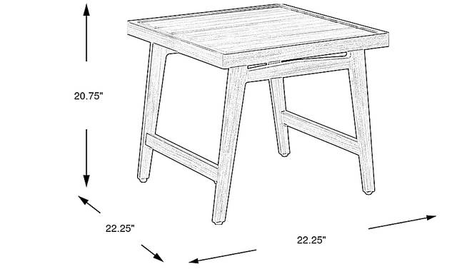 Dimension Image. Please refer to the Dimension Tab on this page for dimension details.
