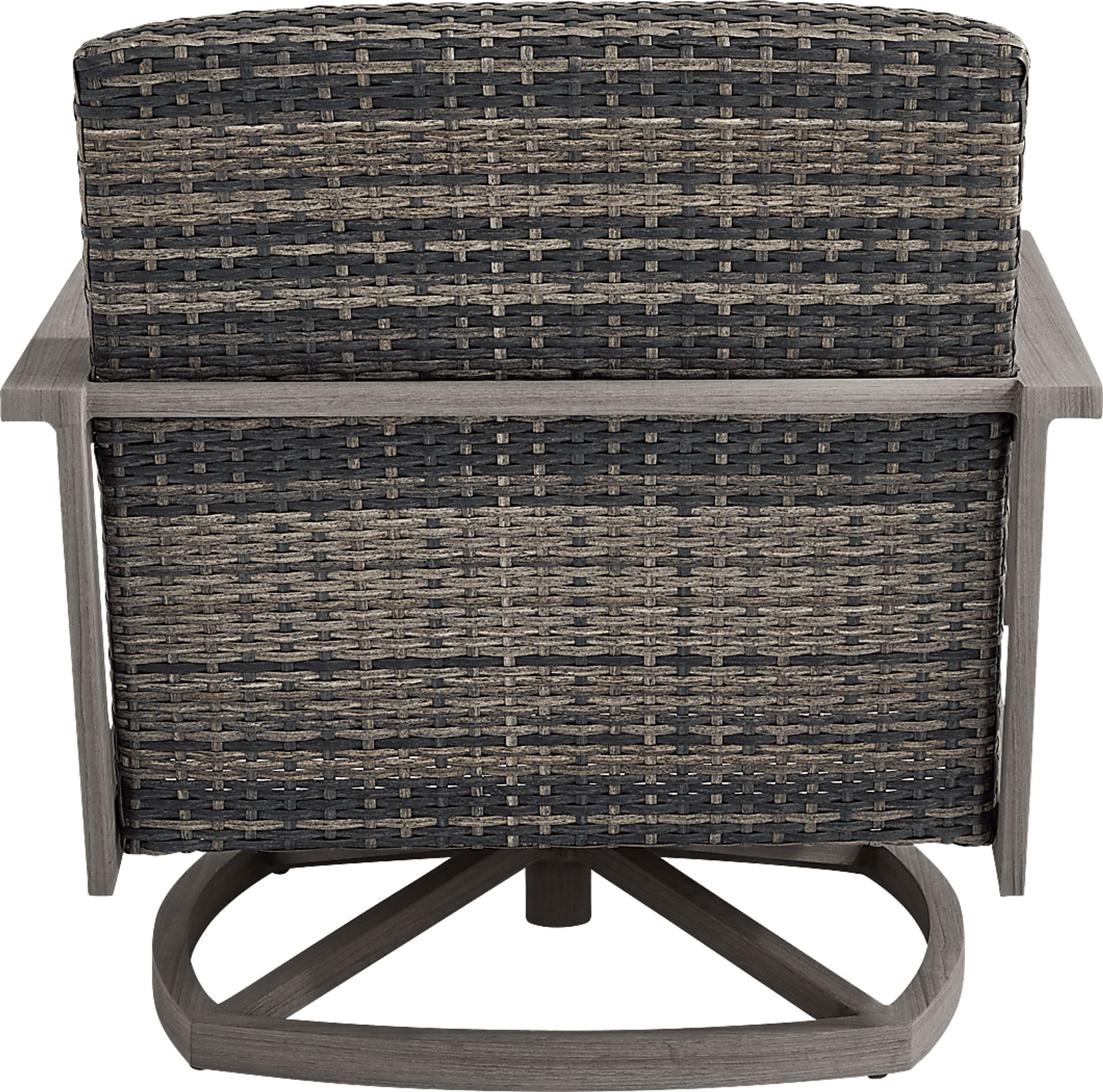 Montara Gray Outdoor Swivel Chair - Image 3