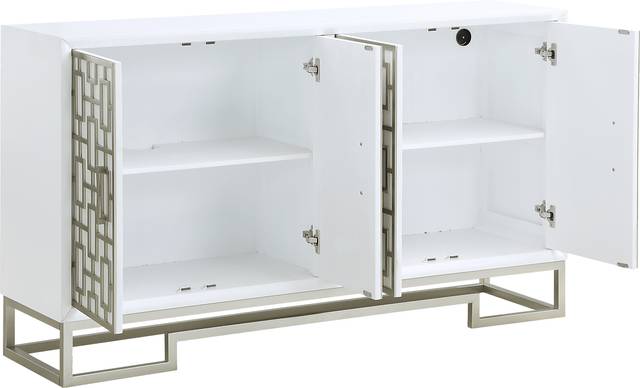 Montavesta White Accent Cabinet - Thumbnail - Image 3