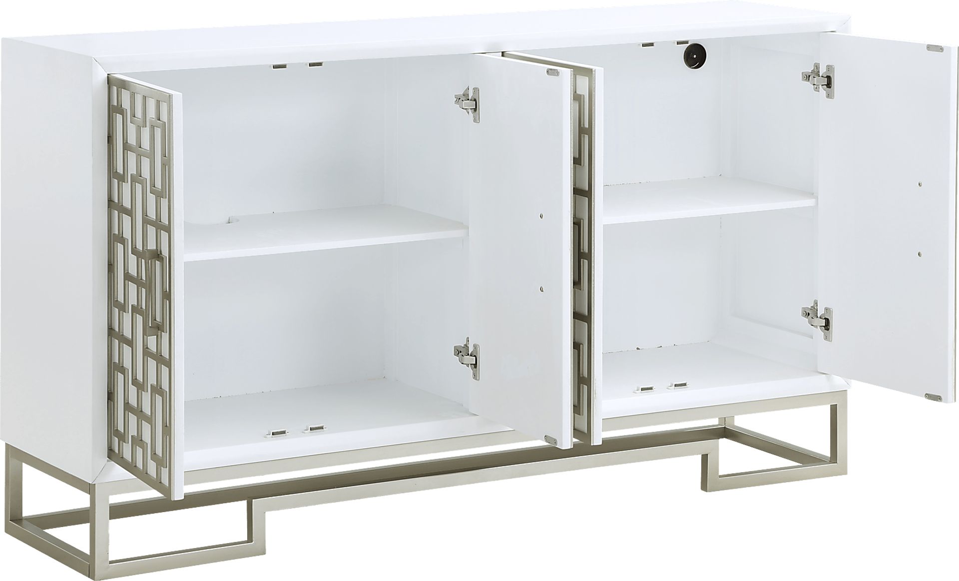 Montavesta White Accent Cabinet - Image 3