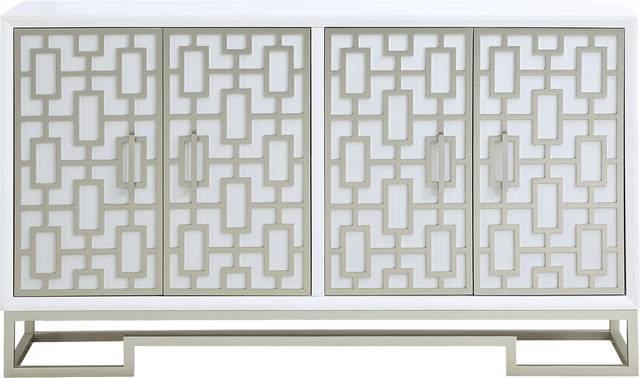 Montavesta White Accent Cabinet - Thumbnail - Image 4