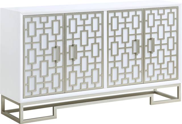 Montavesta White Accent Cabinet - Thumbnail - Image 1