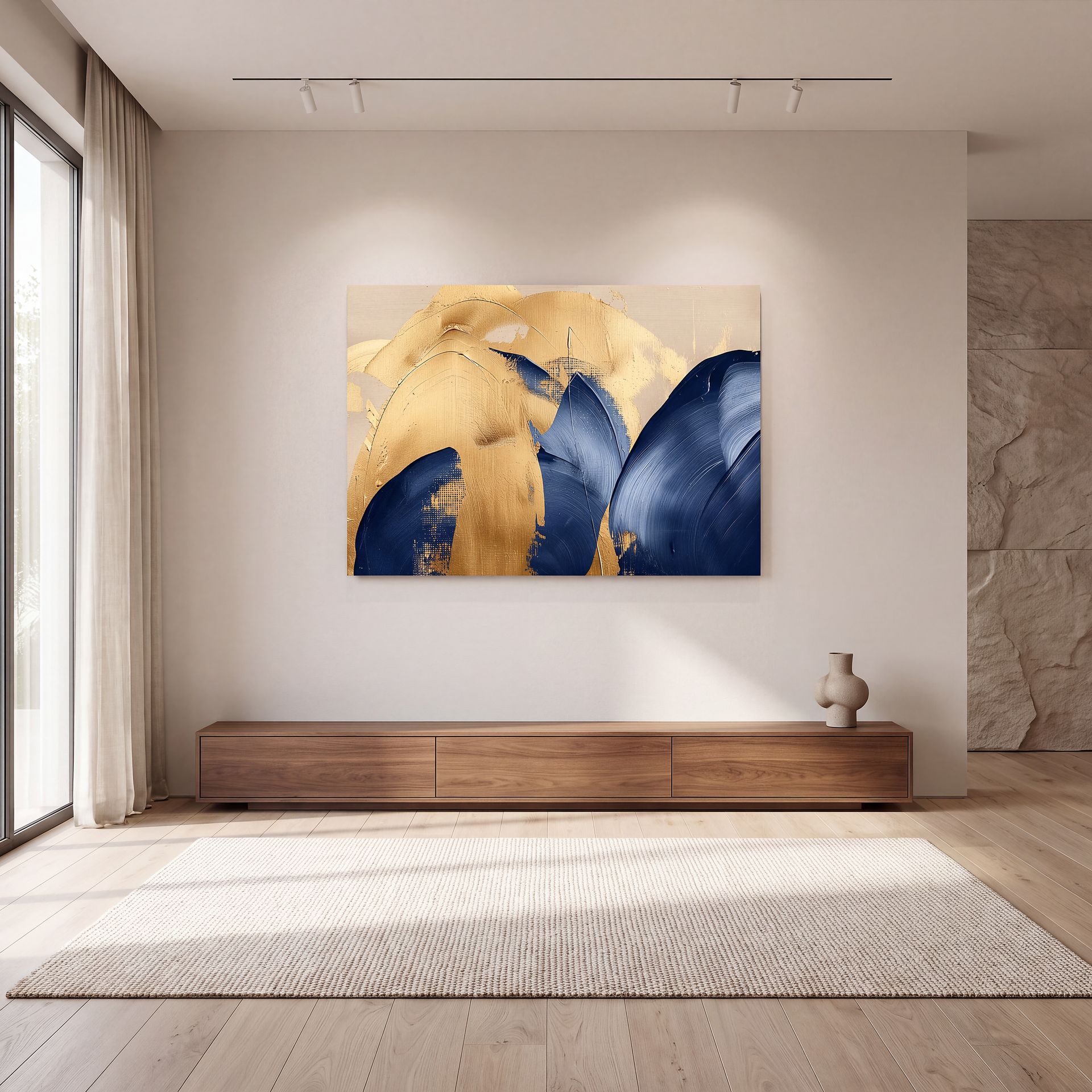Montbard Gold Artwork - Image 3