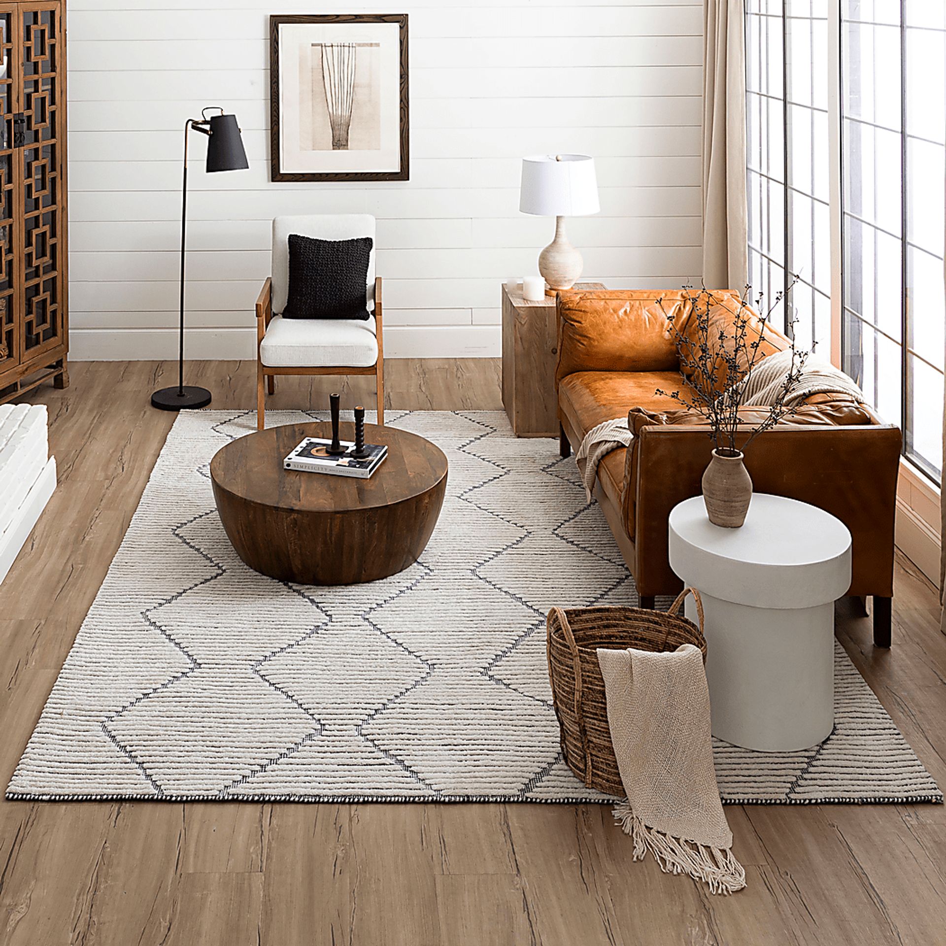 Montcrest White 6' x 9' Rug - Image 2