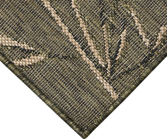 Montdover Green 4'10 x 7'6 Indoor/Outdoor Rug - Thumbnail - Image 5