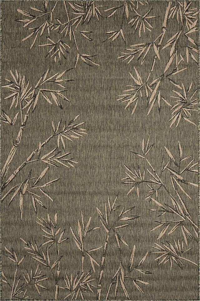 Montdover Green 4'10 x 7'6 Indoor/Outdoor Rug - Thumbnail - Image 1