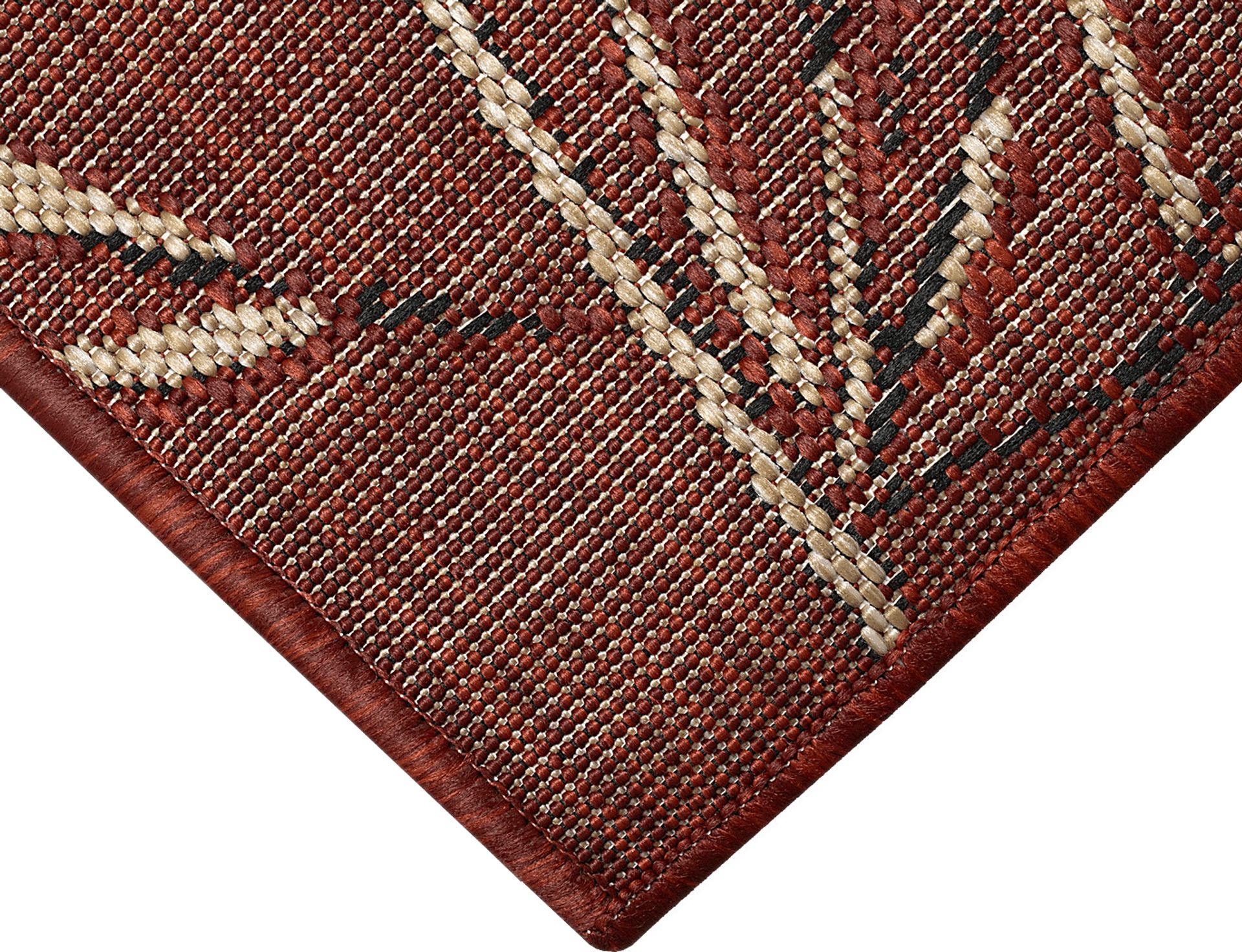 Montdover Red 4'10 x 7'6 Indoor/Outdoor Rug - Image 5