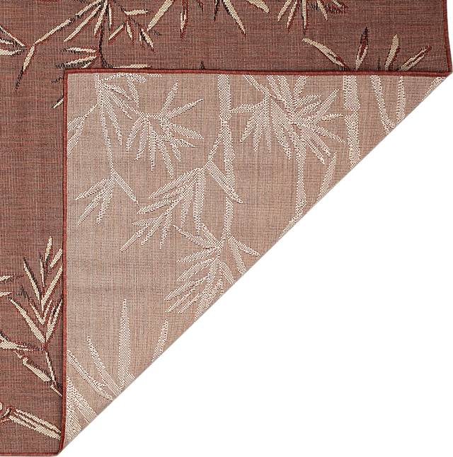 Montdover Red 7'10 x 9'10 Indoor/Outdoor Rug - Thumbnail - Image 4