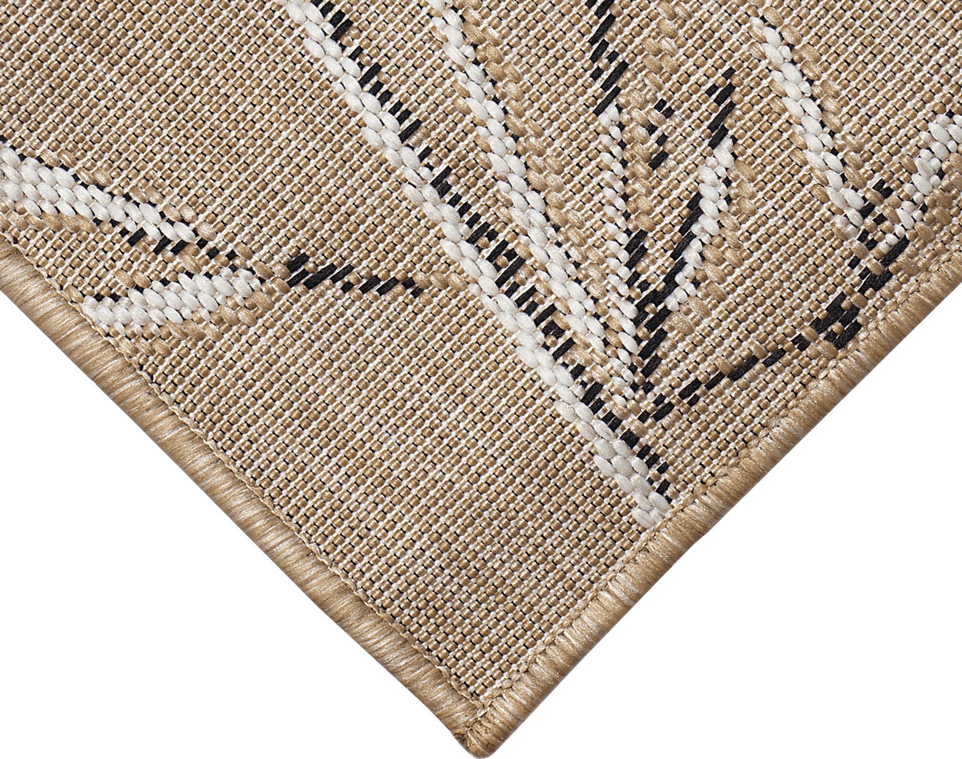 Montdover Tan 4'10 x 7'6 Indoor/Outdoor Rug - Image 5