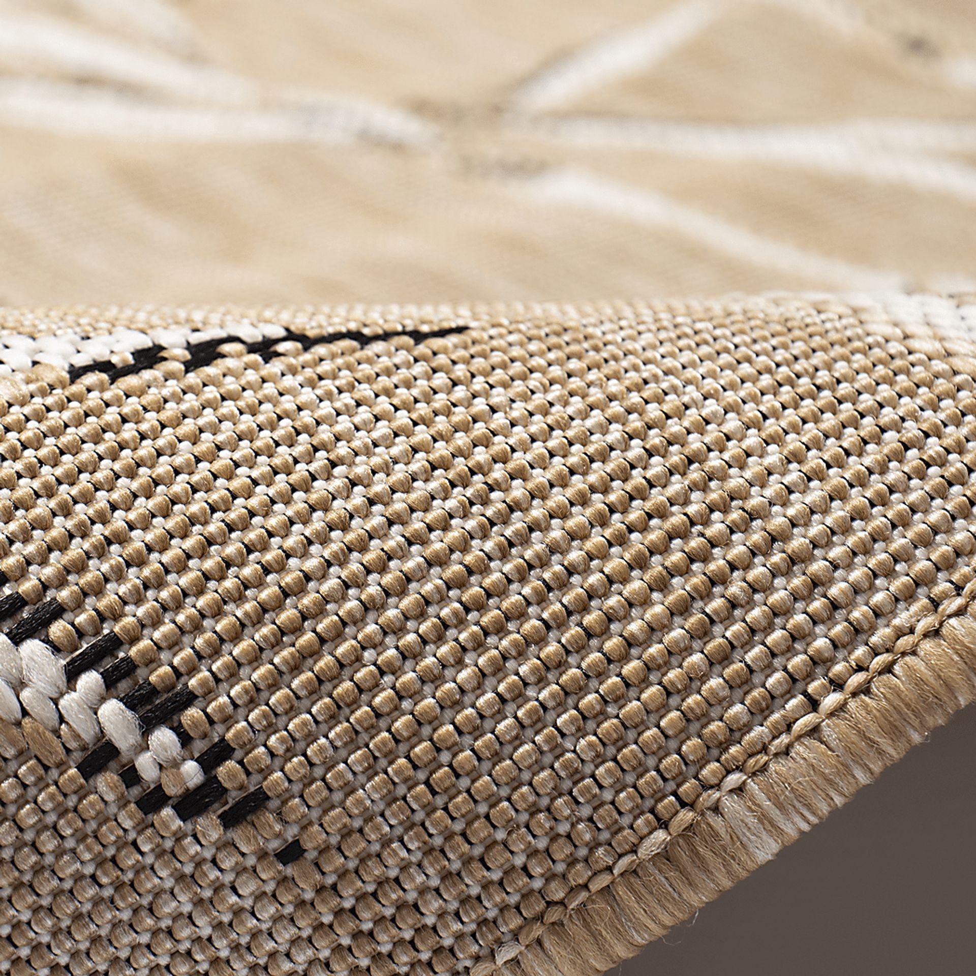 Montdover Tan 4'10 x 7'6 Indoor/Outdoor Rug - Image 7