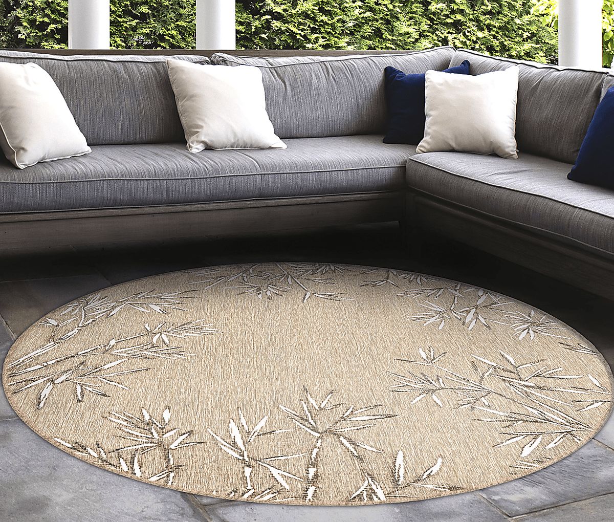 Montdover Tan Beige,Brown Outdoor Rugs | Rooms to Go
