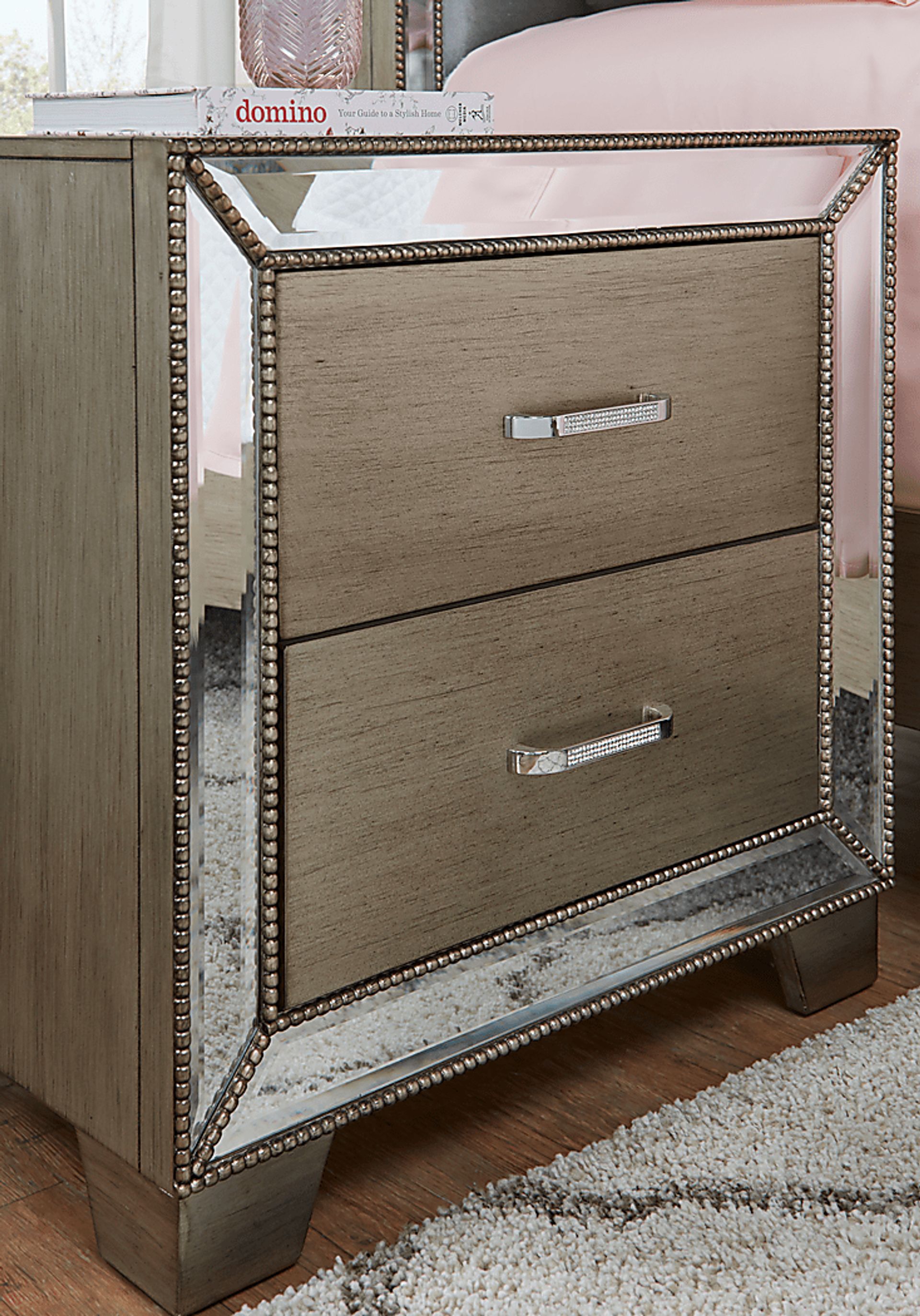 Montebello Silver Nightstand - Image 2