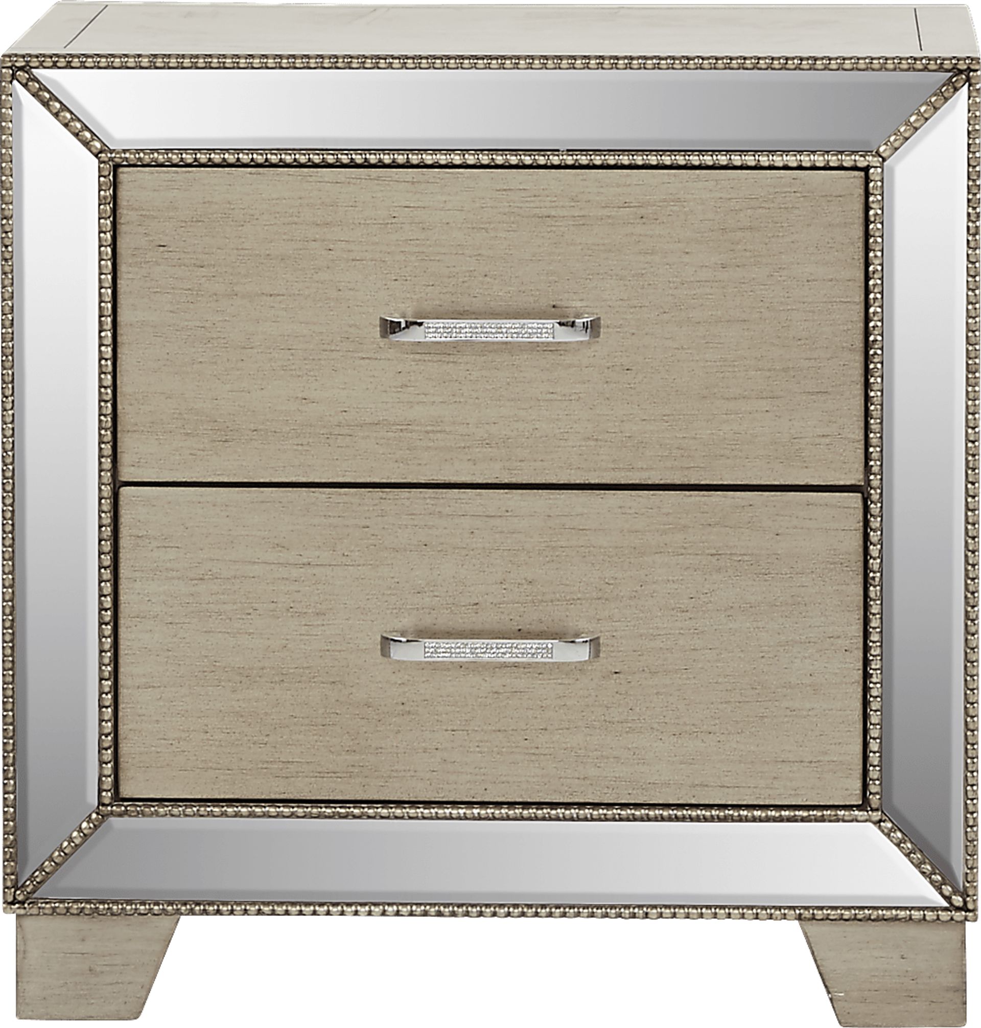 Montebello Silver Nightstand - Image 1