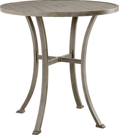 42 in. round outdoor bar table