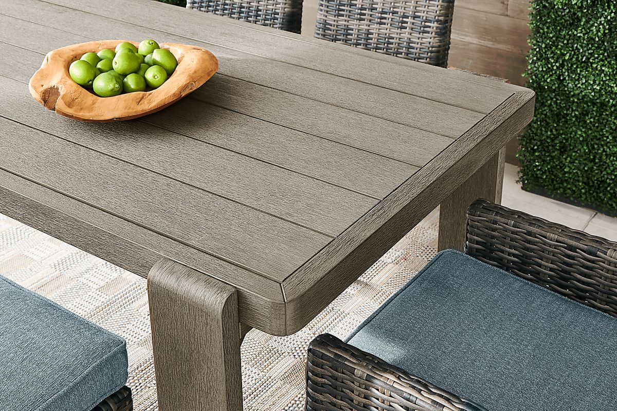 Cindy Crawford Montecello 7 Pc Gray Azure Blue Eucalyptus Outdoor ...