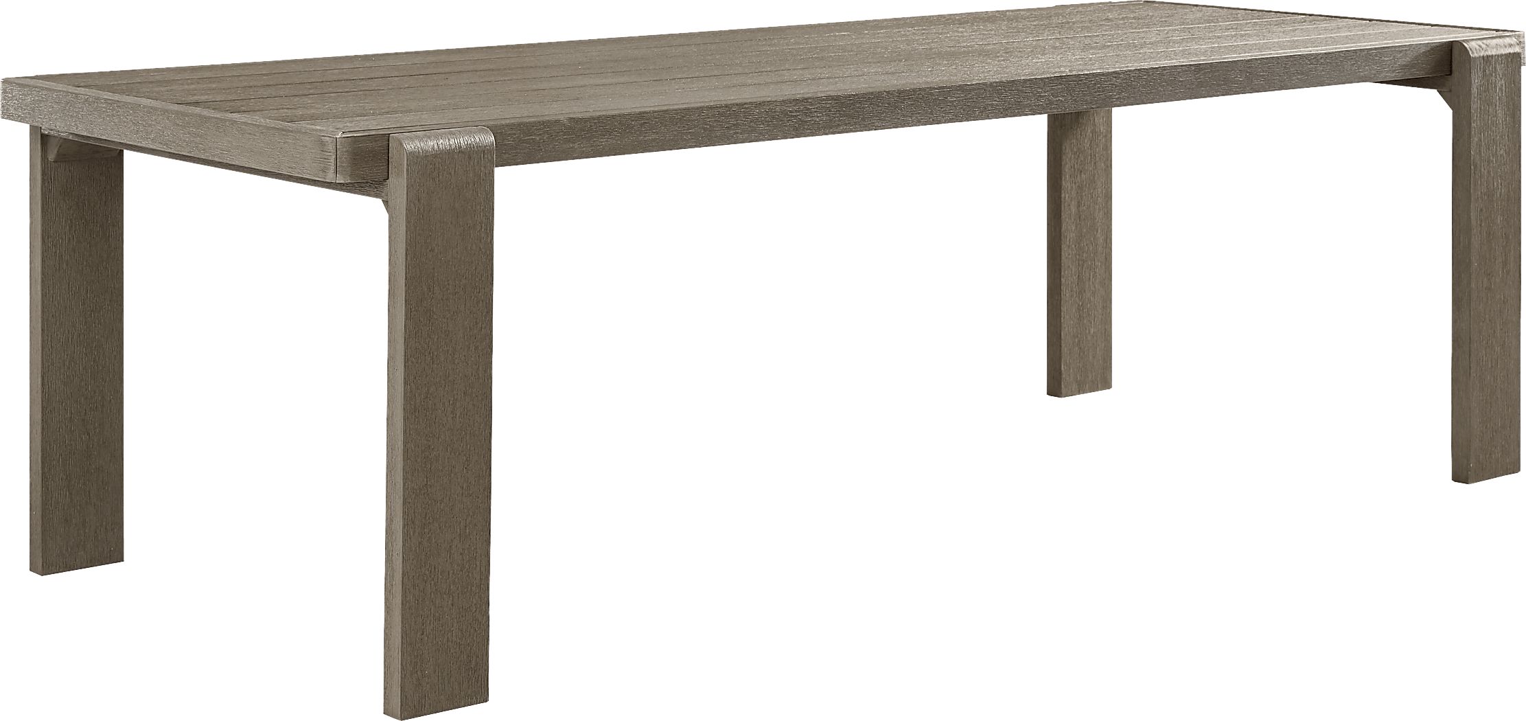 Montecello Gray Outdoor Dining Table - Thumbnail 4