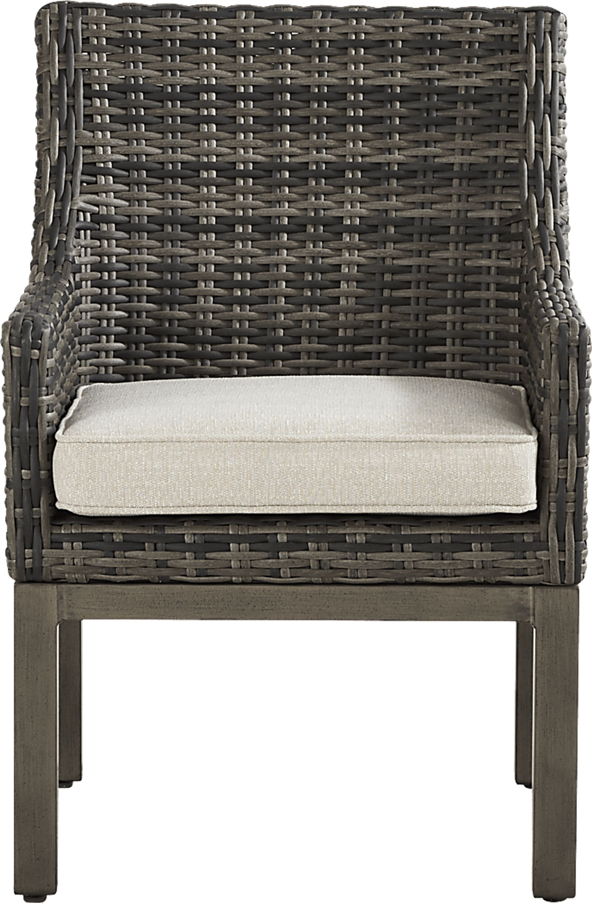 Montecello Gray 7 Pc Outdoor Dining Set with Twine Cushions - Image 6