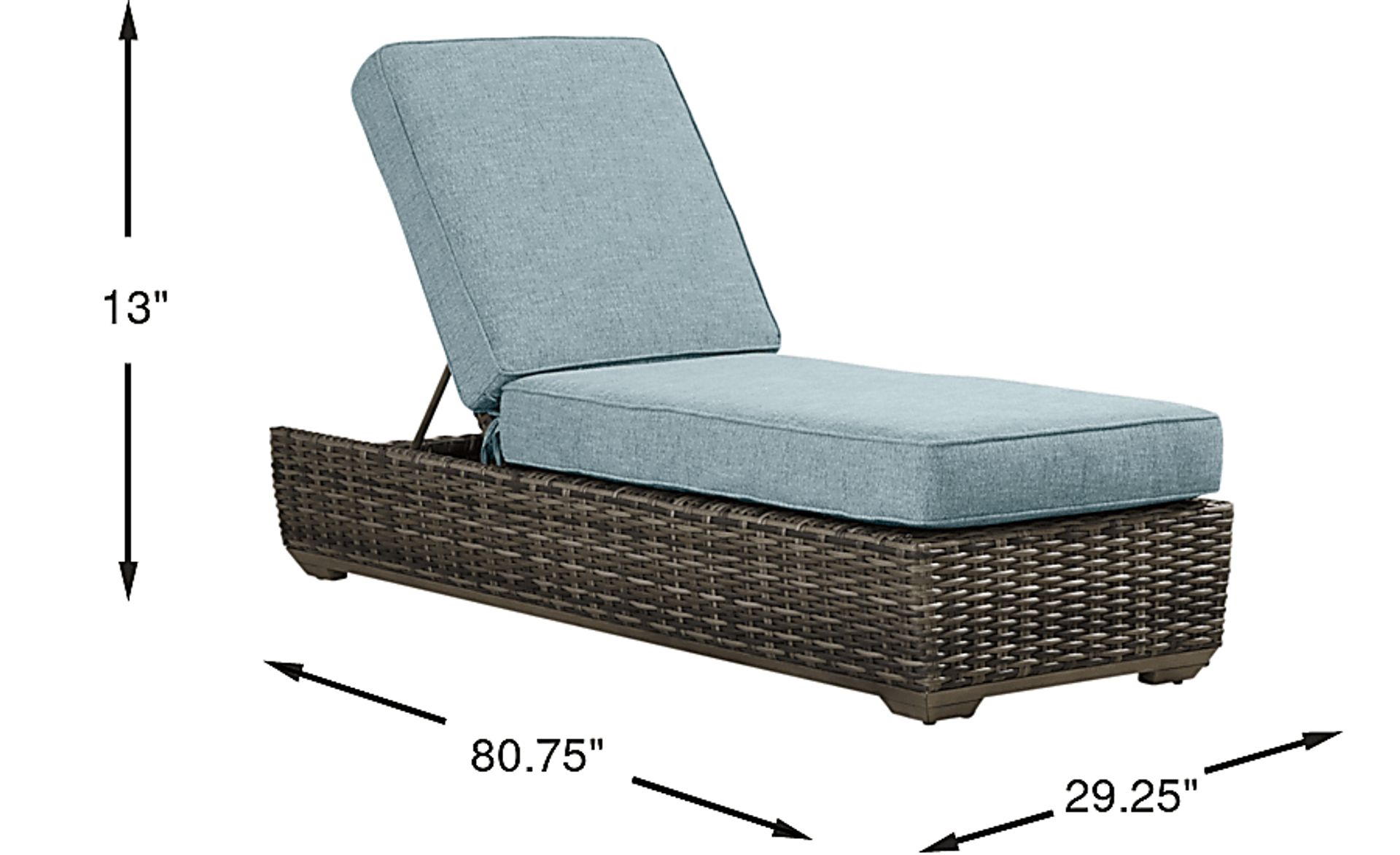 Dimension Image. Please refer to the Dimension Tab on this page for dimension details.