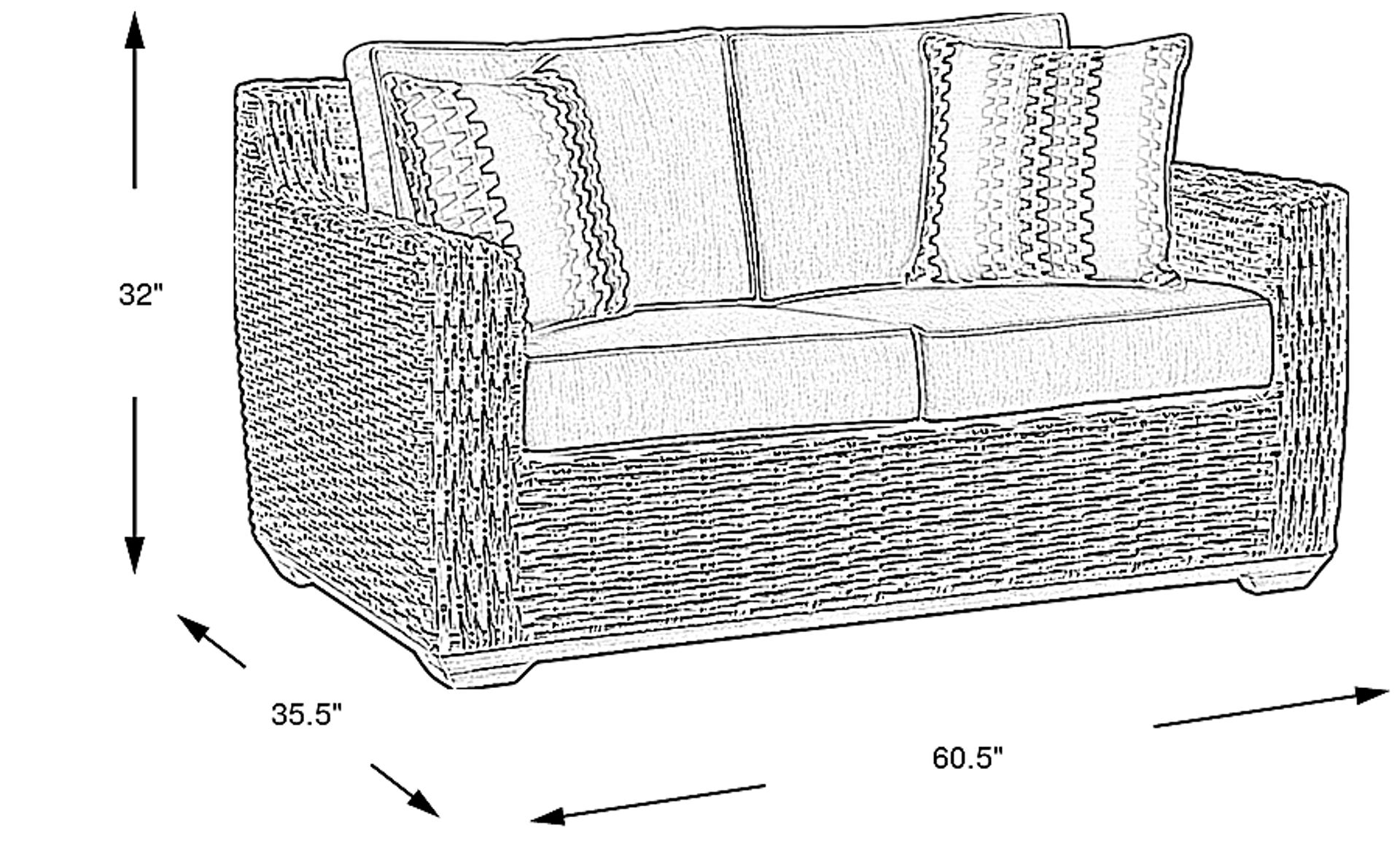 Dimension Image. Please refer to the Dimension Tab on this page for dimension details.