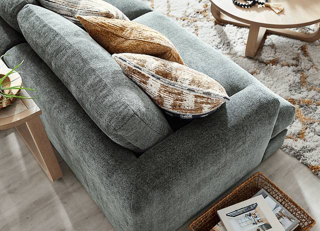 Montecito Charcoal 5 Pc Sectional Living Room - Thumbnail - Image 6