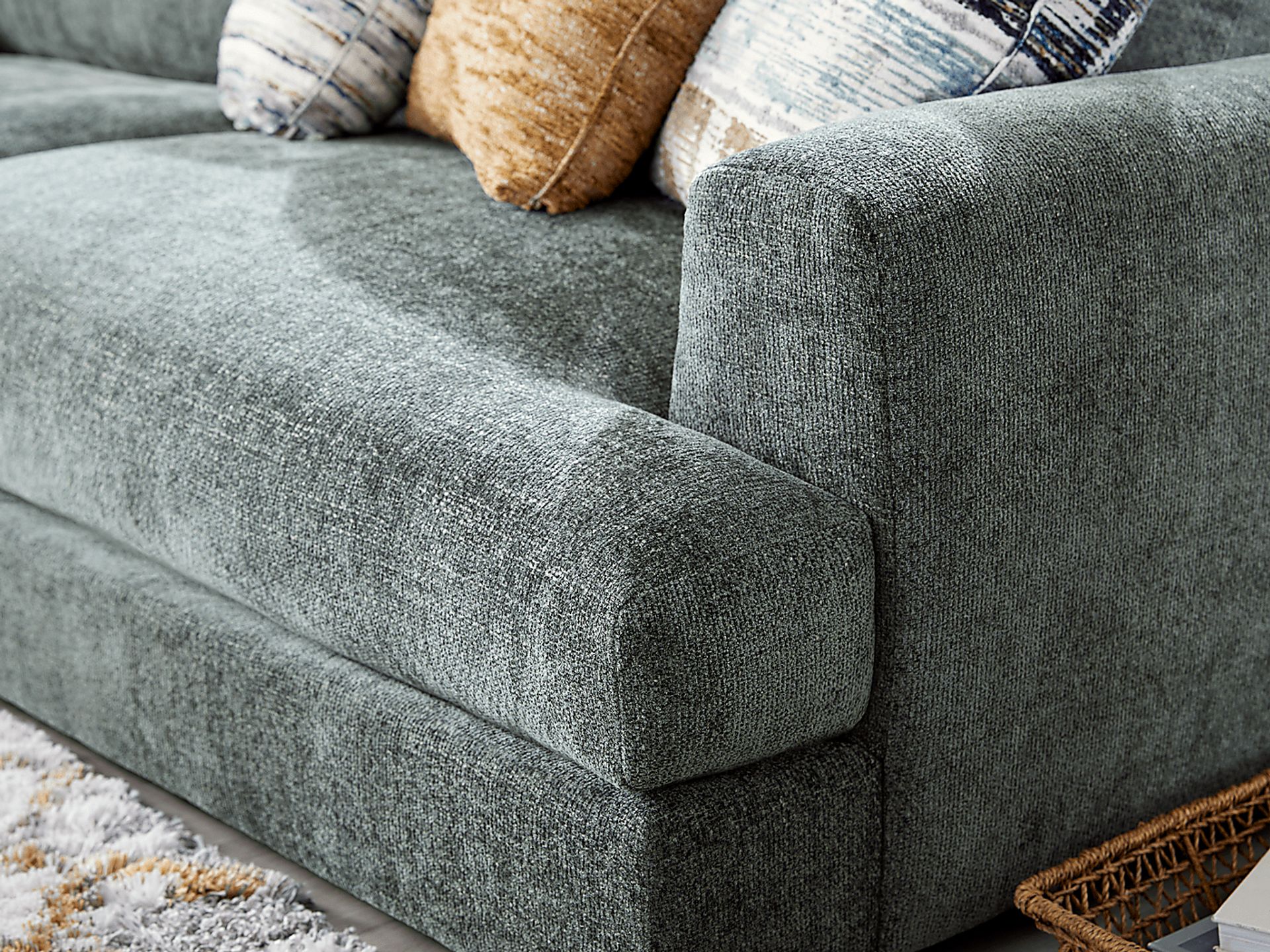 Montecito Charcoal 4 Pc Sectional - Image 5