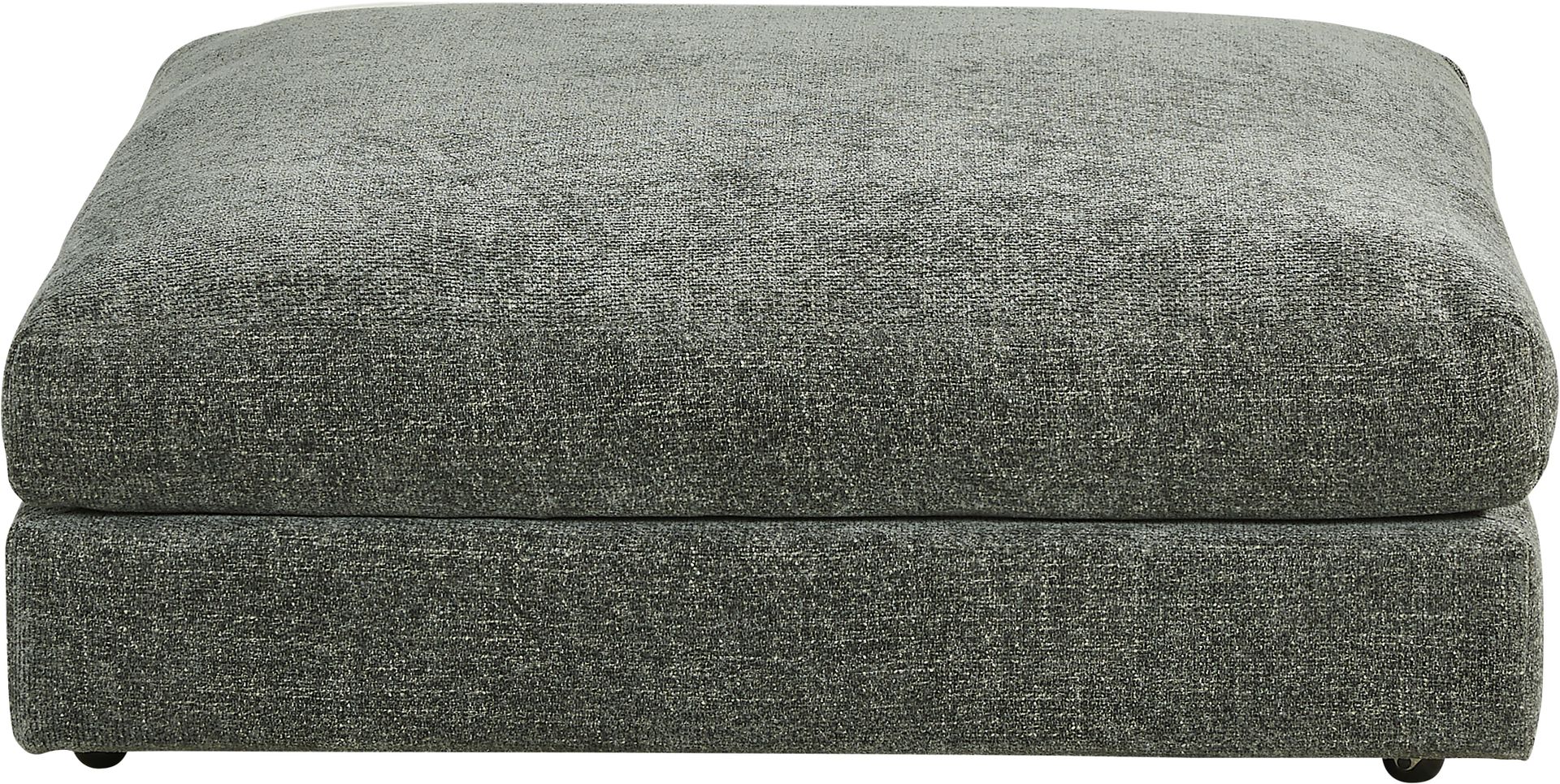 Montecito Charcoal Ottoman - Image 2