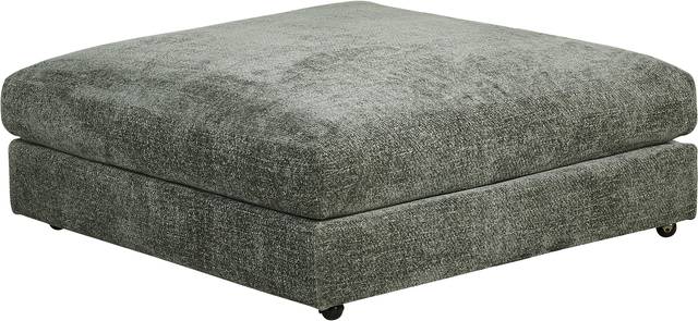 Montecito Charcoal Ottoman - Thumbnail - Image 2