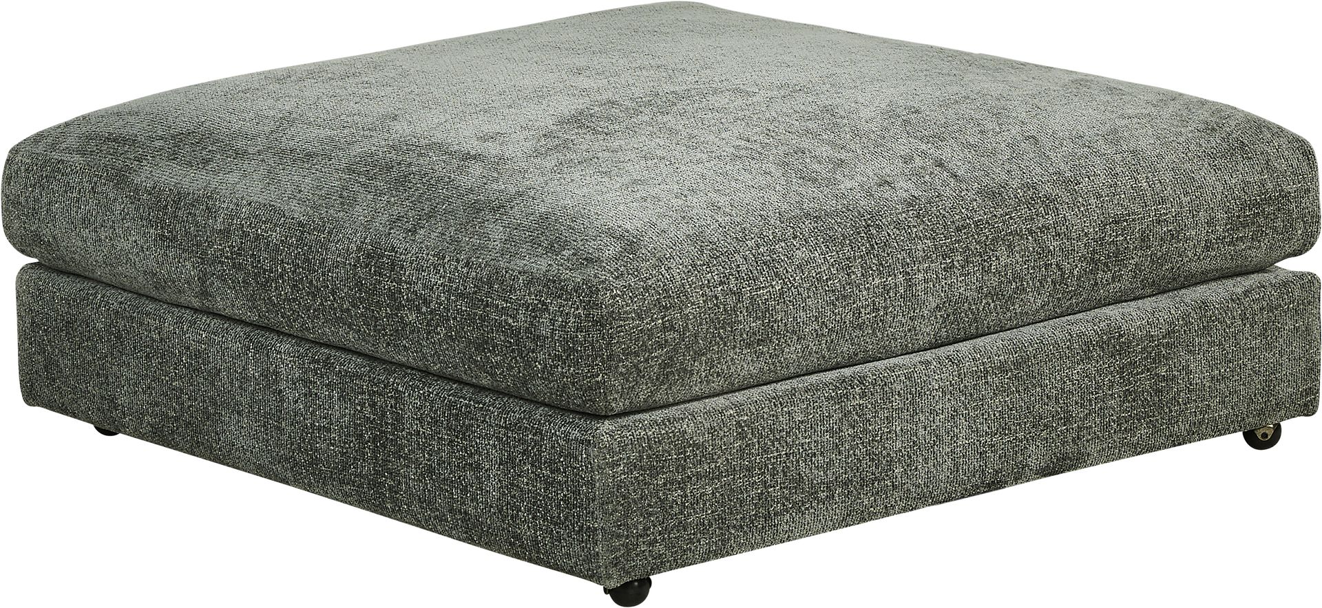 Montecito Charcoal Ottoman - Image 2
