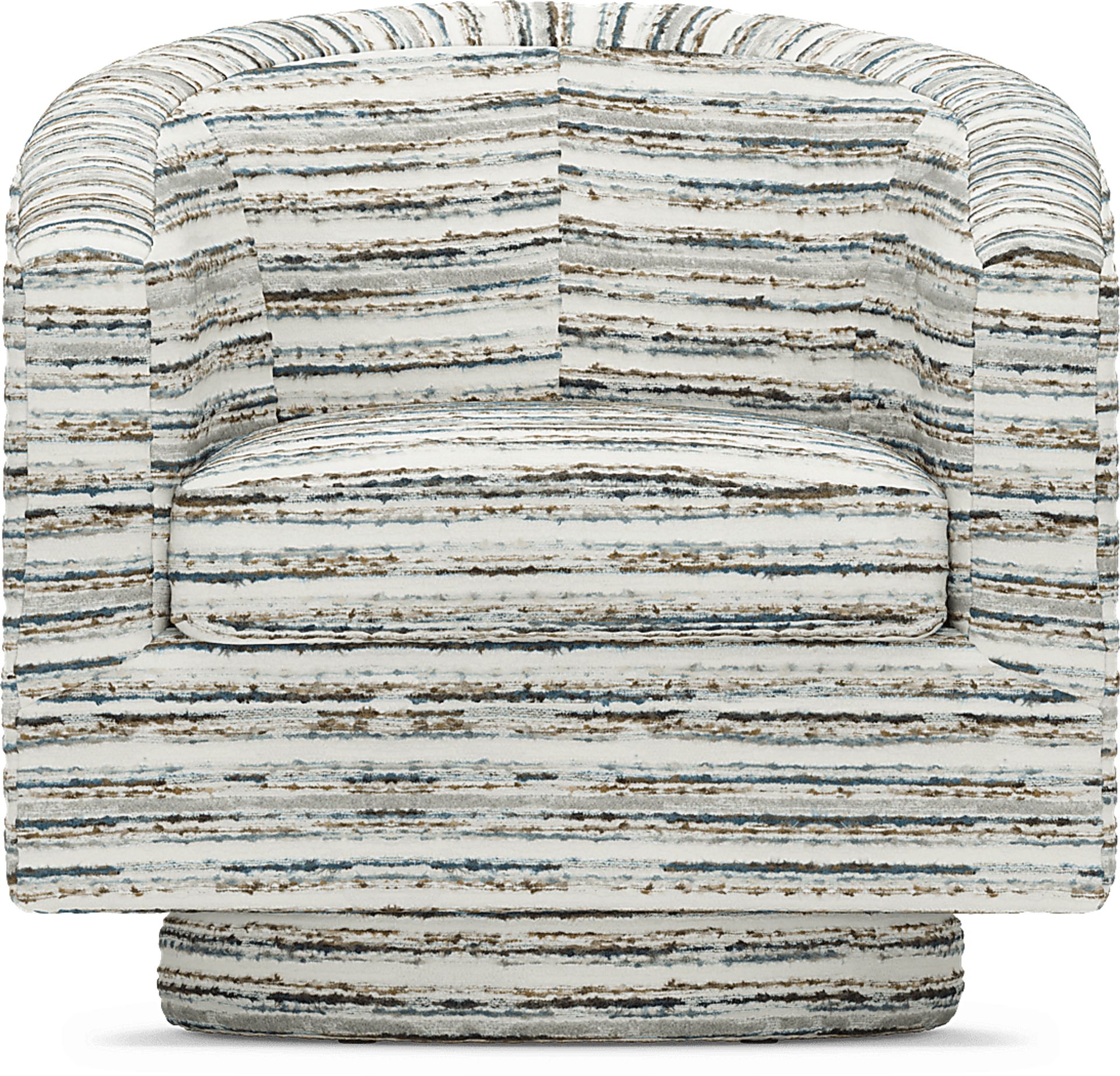 Montecito Charcoal Swivel Chair - Image 2