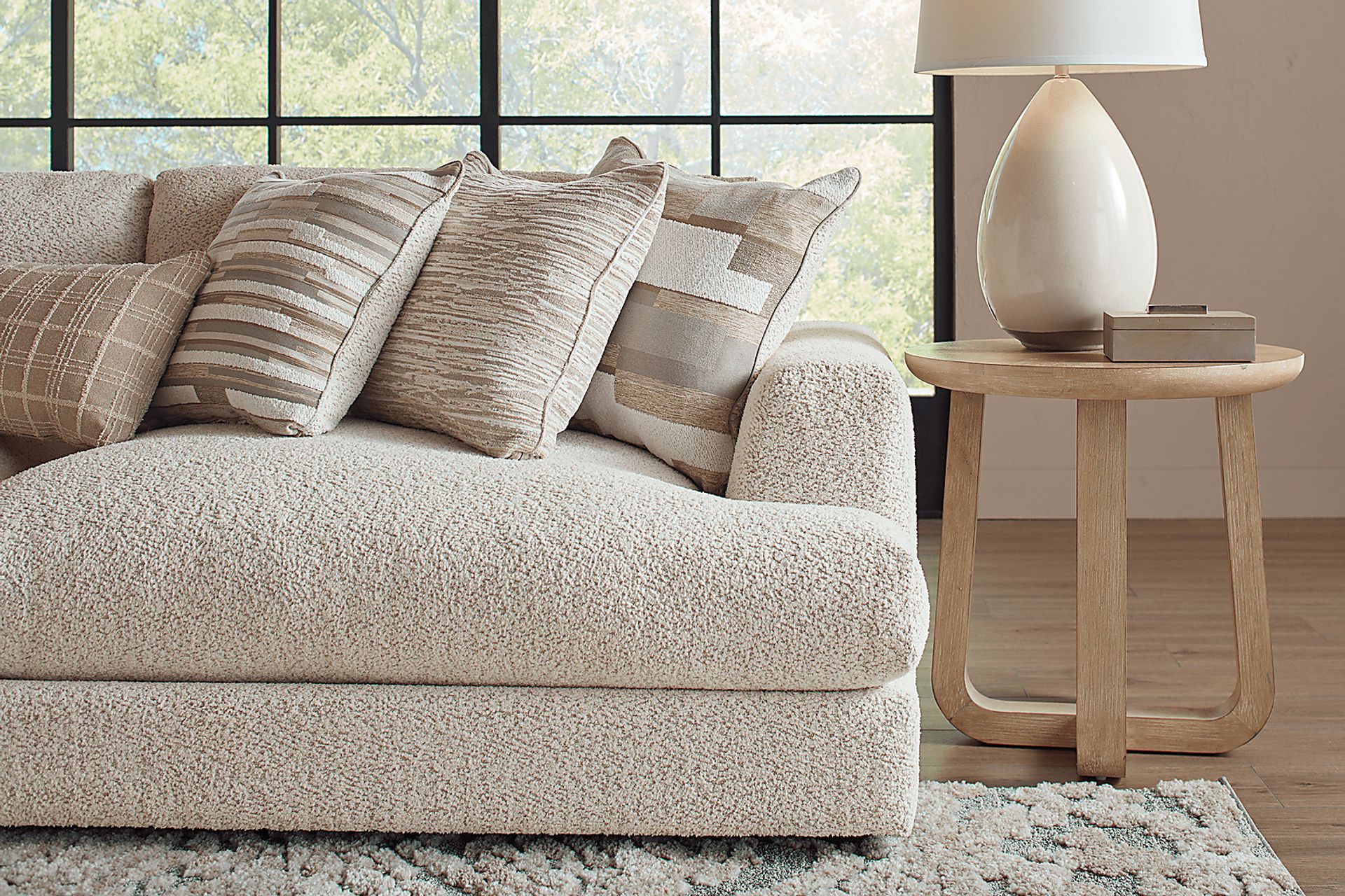 Montecito White 2 Pc Sectional - Image 3