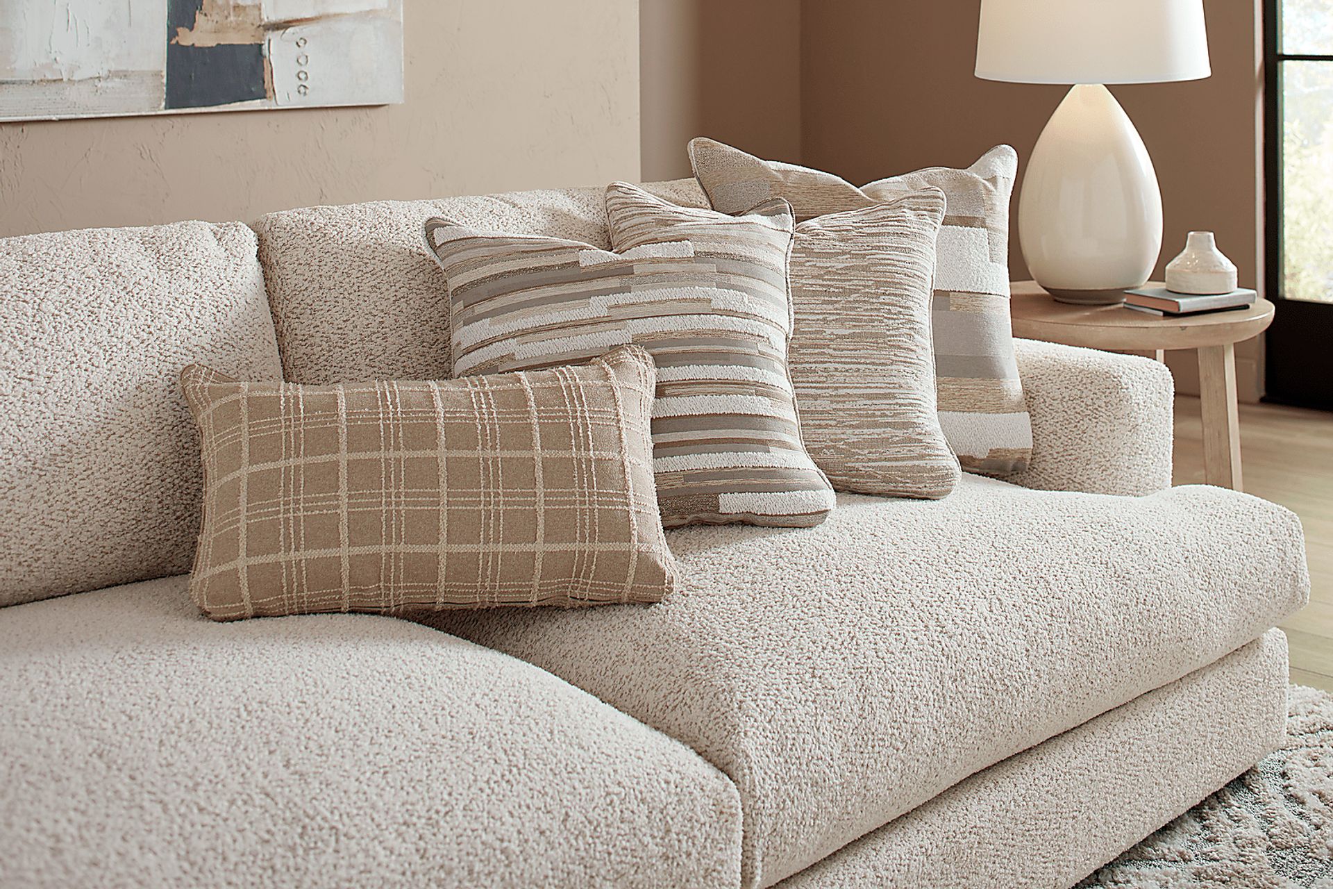Montecito White 2 Pc Sectional - Image 4