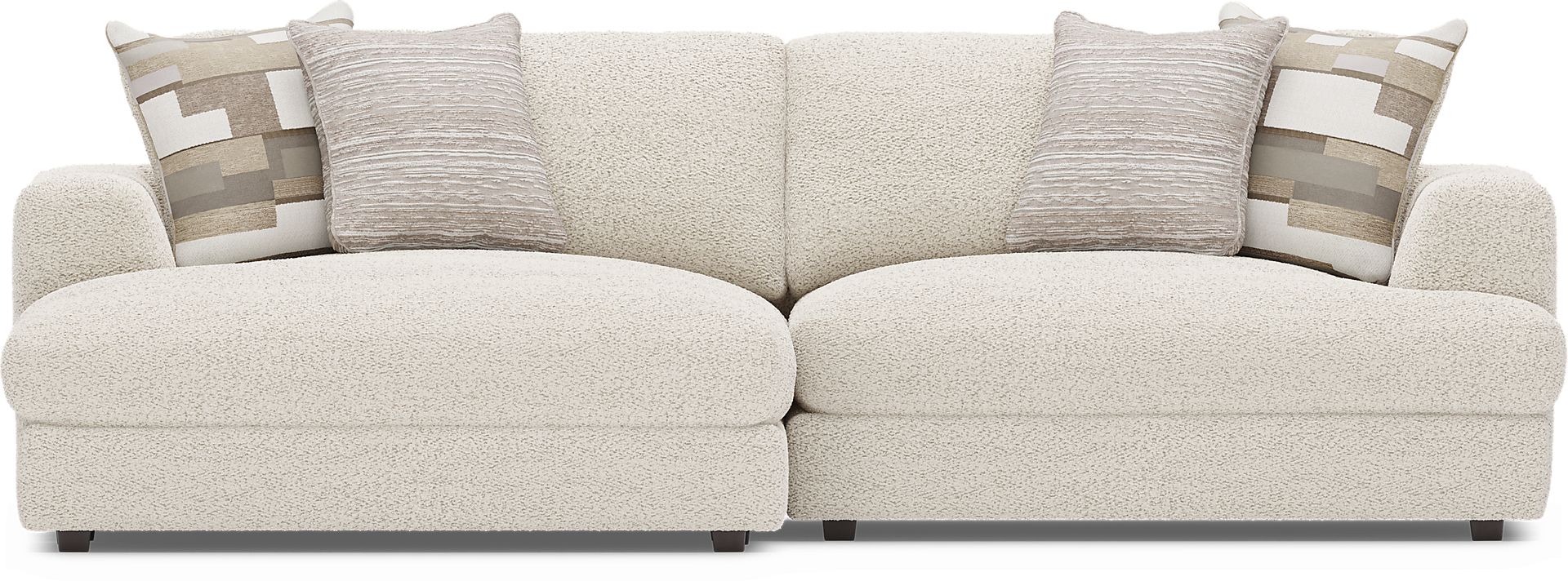 Montecito White 2 Pc Sectional - Image 2