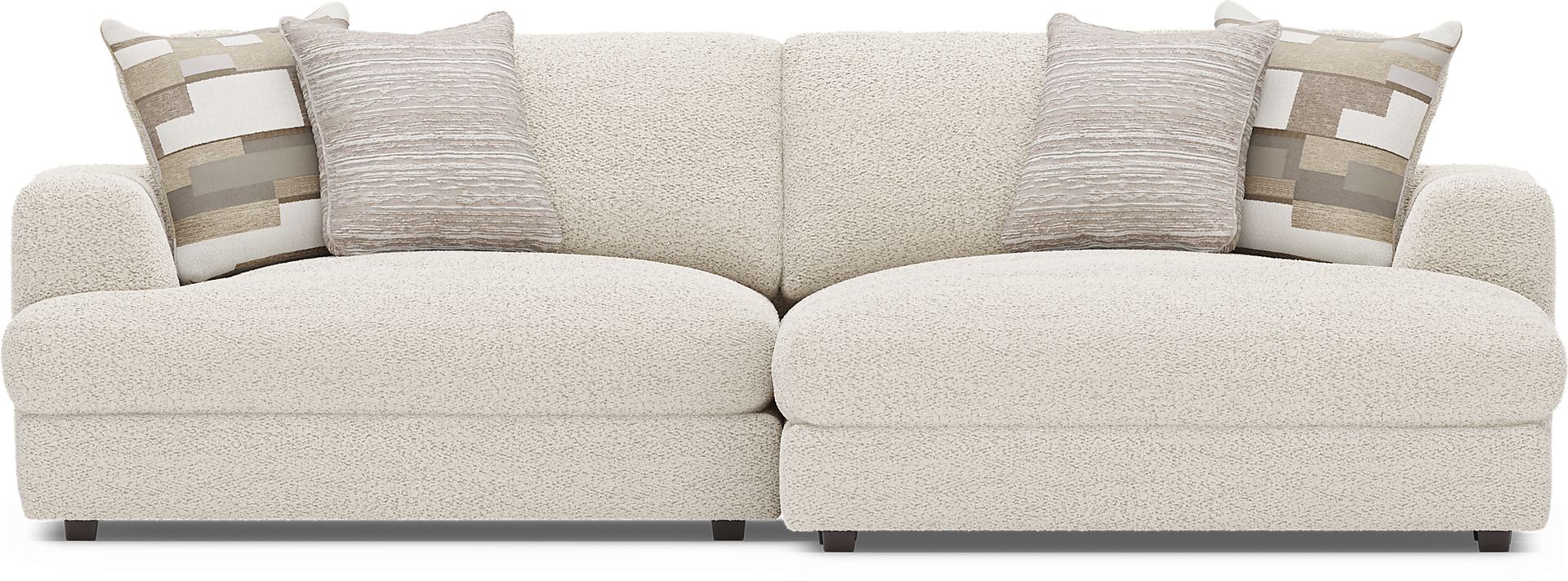 Montecito White 2 Pc Sectional - Image 2