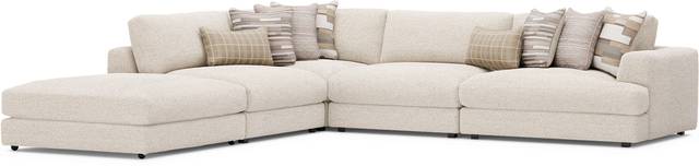 Montecito White 5 Pc Sectional - Thumbnail - Image 1