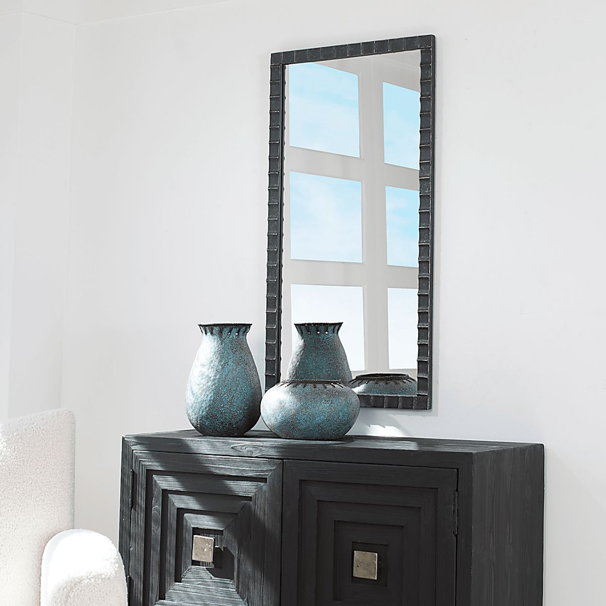 Monteel Black Black,Colors Mirror | Rooms to Go