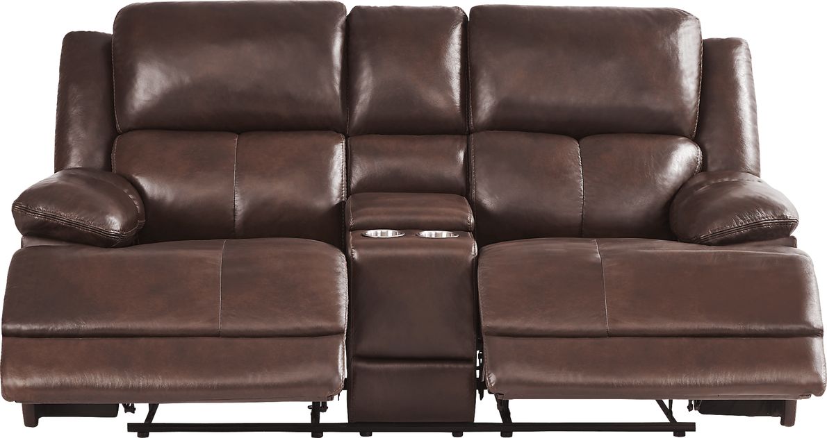 Montefano 8 Pc Leather Power Reclining Living Room Set